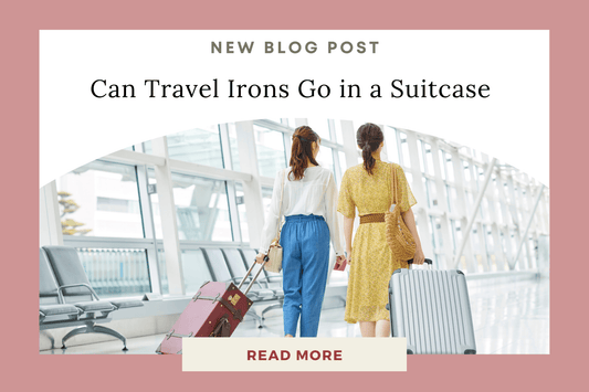 Can Travel Irons Go in a Suitcase? The Best Way to Pack Your ZYLO Portable Mini Steamer Iron - Eunoia Selects