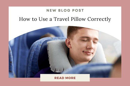How to Use a Travel Neck Pillow Correctly: Simple Guide for the Softi Inflatable Neck Pillow - Eunoia Selects