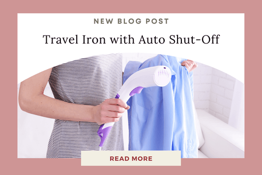 The Importance of Auto Shut-Off in a Travel Iron: Safety, Convenience, and Peace of Mind - Eunoia Selects