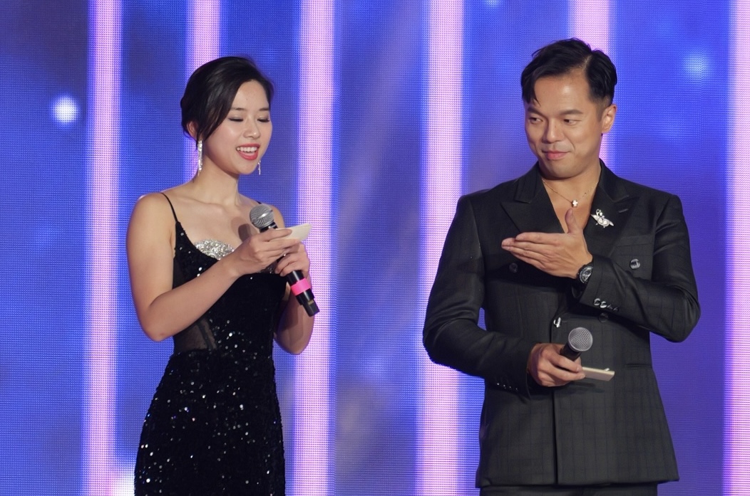 Genevieve as Emcee 2025