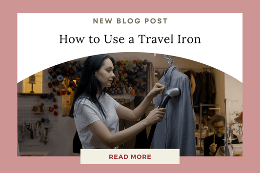 How to Use a Travel Iron for Wrinkle-Free Clothes on the Go - Eunoia Selects