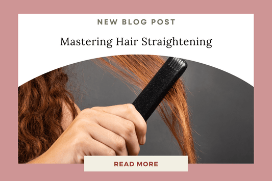 Mastering Hair Straightening with the COCO Ceramic Hair Straightening Brush - Eunoia Selects