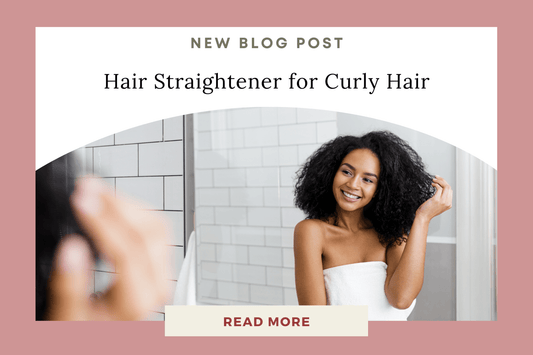 Taming Curly Hair with the COCO Hair Straightening Brush: Your Ultimate Guide - Eunoia Selects