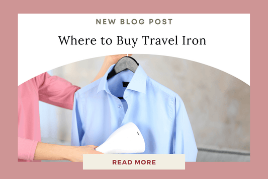 Where to Buy the Best Travel Iron for Wrinkle-Free Clothes on the Go - Eunoia Selects