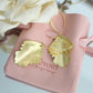 Gisele 18k Gold Plated Oversized Leaf Dangle Earrings | Minimalist ChicEarrings_Gold__18k Gold_back_to_school