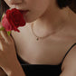 Grace S925 Silver Victorian Emerald Gold Chocker Necklace | Vintage InspiredNecklaces_Gold_Emerald Green_christmas_date night