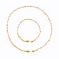 Harper Floating Pearls Chocker, Gold Chain Vintage Beads Necklace | Minimalist ChicNecklaces_Necklace & Bracelet_Gold_aesthetic_necklace_audrey_hepburn
