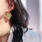 Kairi 18k Gold Plated Earrings w. Oversized Fall Leaf | Minimalist ChicEarrings_Gold__18k Gold_back_to_school