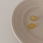 Margo S925 Earrings & Necklace Set, Gold Tulip Floral Design | Minimalist ChicJewelry Sets_Earrings Only_Gold_dainty_earrings_floral_earrings