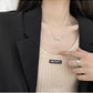 Pipa S925 Silver Tulip Design Floral Statement Necklace | Minimalist ChicNecklaces_Silver__birthday_gift_women_floral_necklace