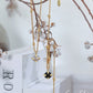 Serenity 18K Gold Vermeil Necklace w. Black or Clear Gem Pendant | Minimalist ChicNecklaces_Gold_Black_18k Gold_birthday_gift_women